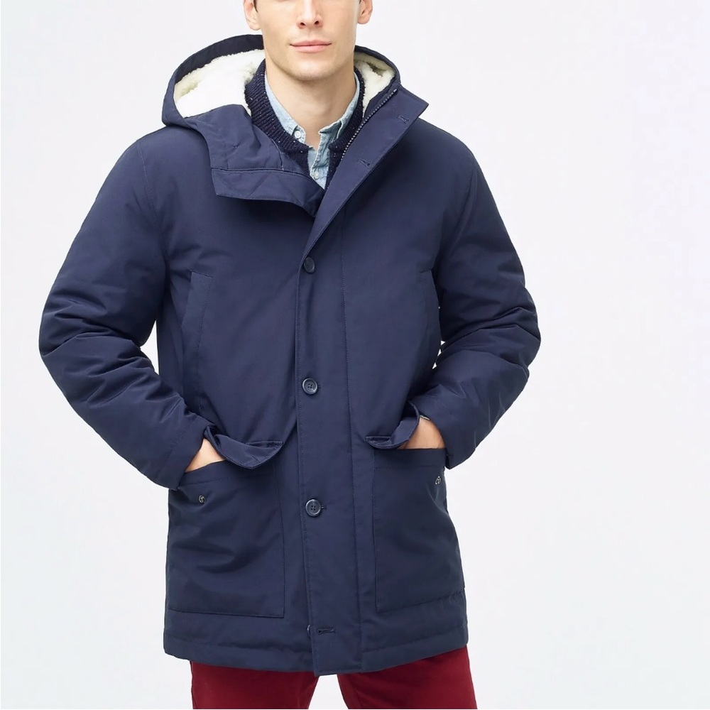 J Crew Men's winter parka jacket
